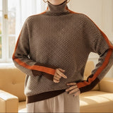 Eleanor | Luxe High Neck Herringbone