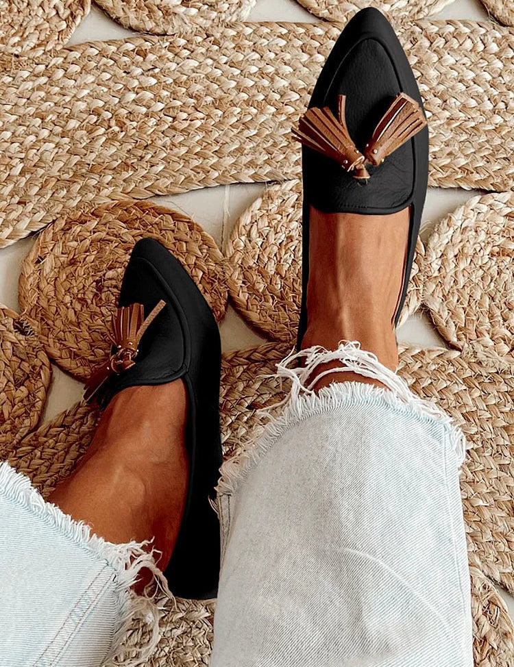 Vesperia - Modern Fringe Moccasin