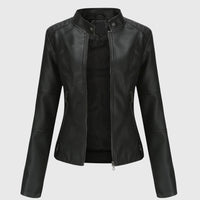 Giorgina™ - Elegant Leather Jacket for Women