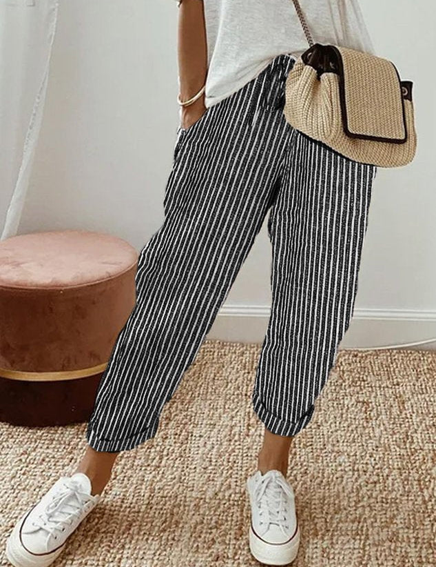 Elegant Comfortable Fluid Pants