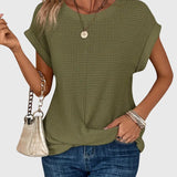 Isa™ | Elegant Blouse with Round Neck