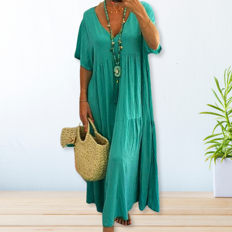 Maelis | Linen Cotton Dress
