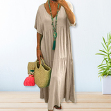 Maelis | Linen Cotton Dress
