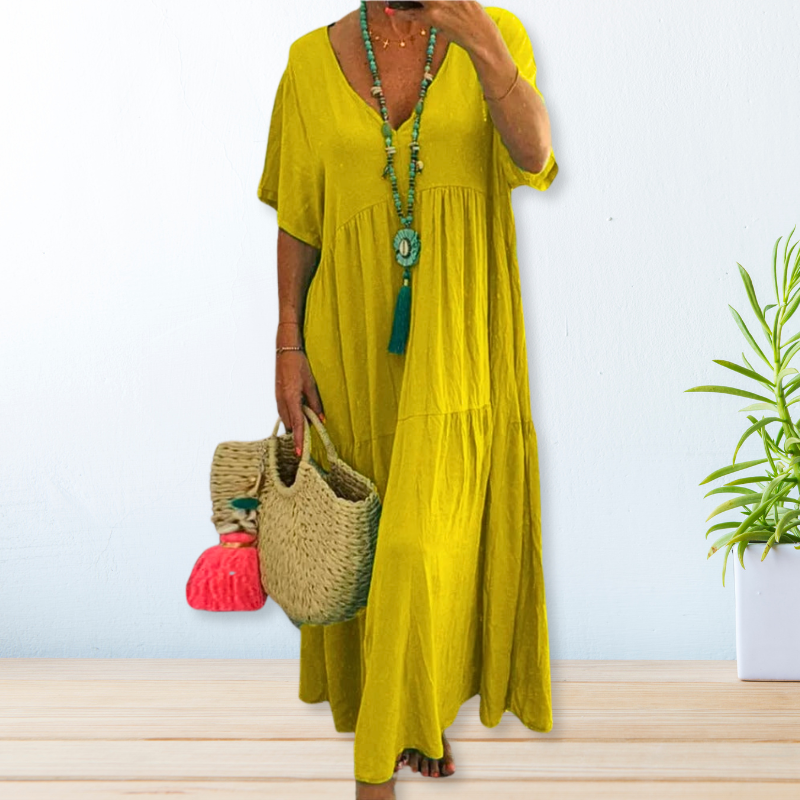 Maelis | Linen Cotton Dress