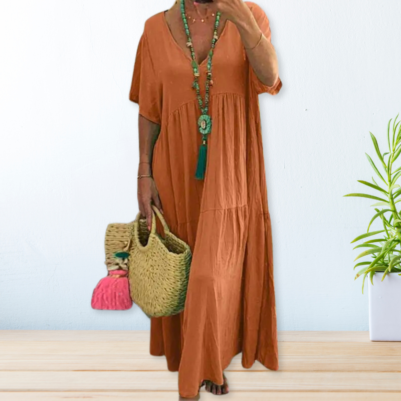 Maelis | Linen Cotton Dress