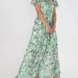 ZURI | ELEGANT AND FLOWING DRESS WITH SLIMMING EFFECT
