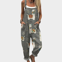 Lucienne | Comfortable Printed Overalls