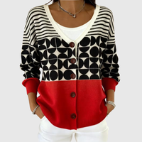 Comfortable Buttoned Knit Cardigan