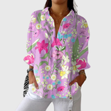 Light and Colorful Printed Blouse