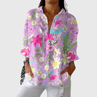 Light and Colorful Printed Blouse