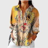 Light and Colorful Printed Blouse