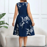 Danica - Wrap Floral Dress