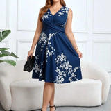 Danica - Wrap Floral Dress