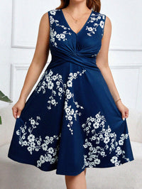 Danica - Wrap Floral Dress
