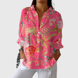Light and Colorful Printed Blouse
