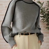 Donna | Elegant High Neck Sweater
