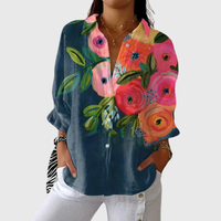 Lightweight and Colorful Printed Blouse