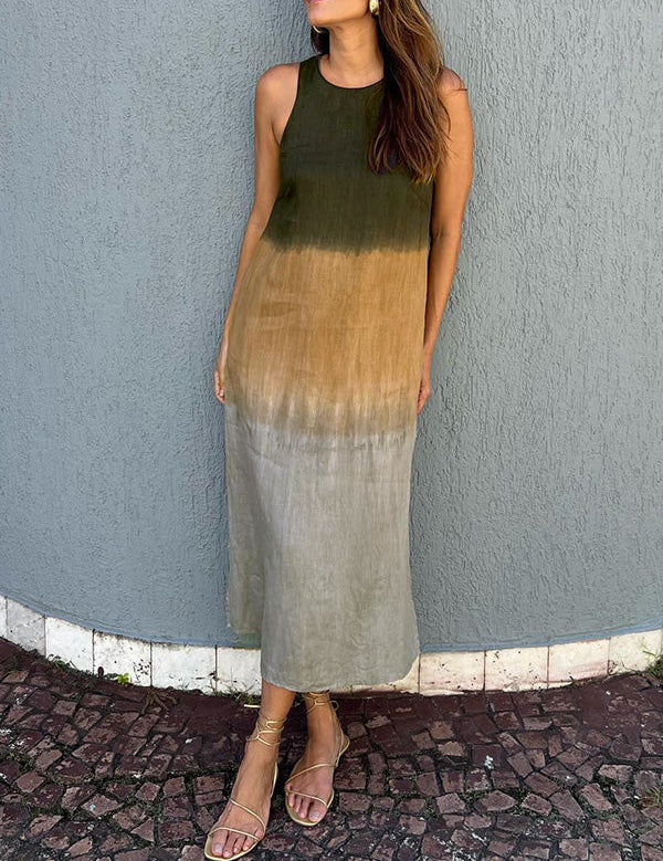Heather - Casual Gradient Dress