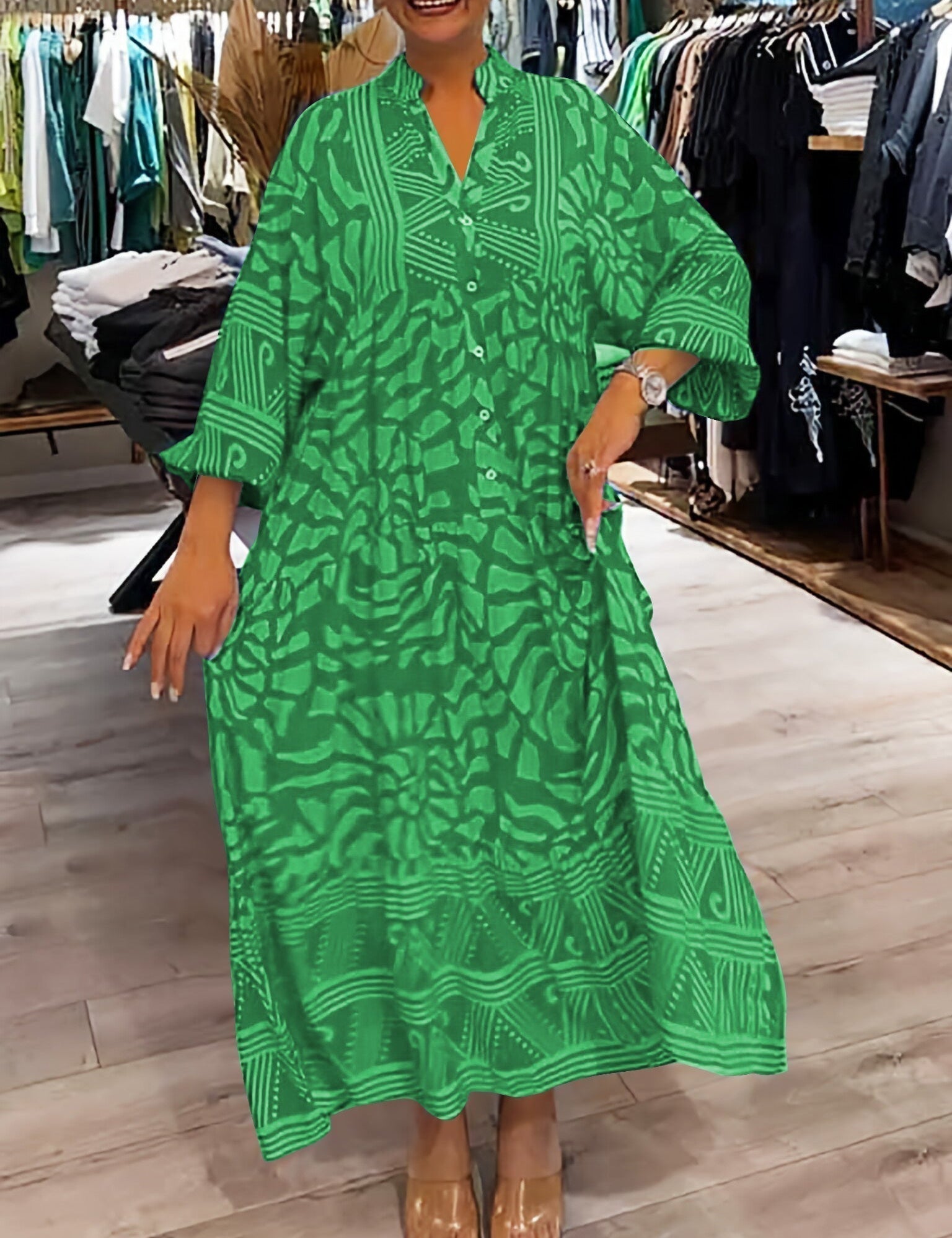 Carmilla - Vibrant Printed Dress