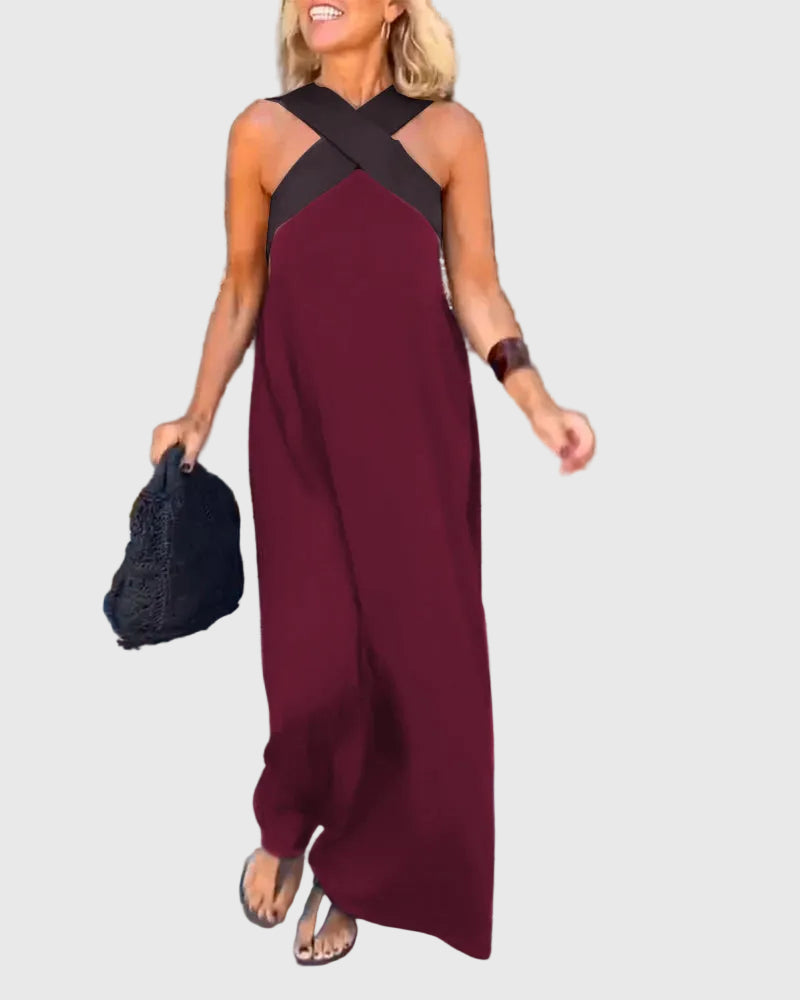 Elena | Elegant and Fluid Maxi Dress