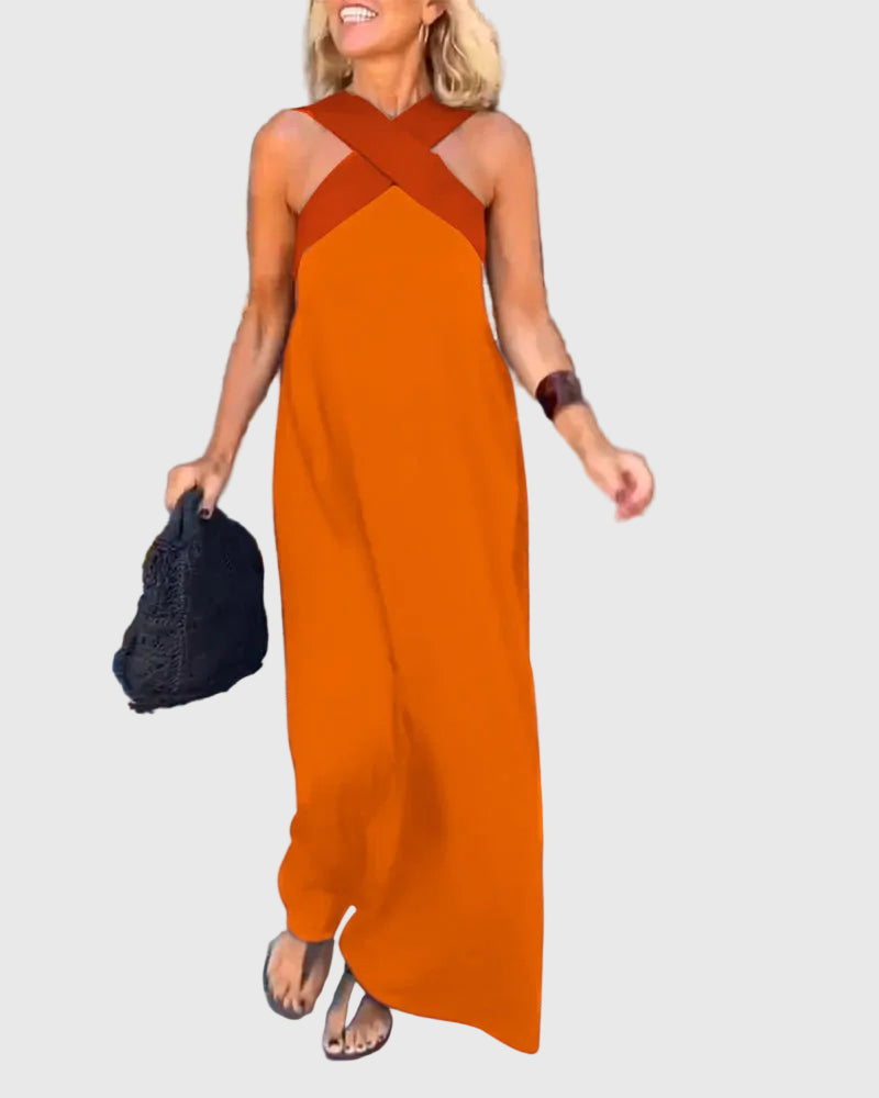 Elena | Elegant and Fluid Maxi Dress
