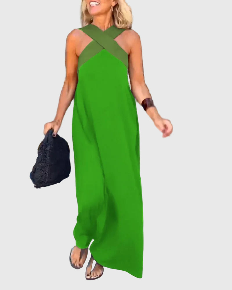 Elena | Elegant and Fluid Maxi Dress