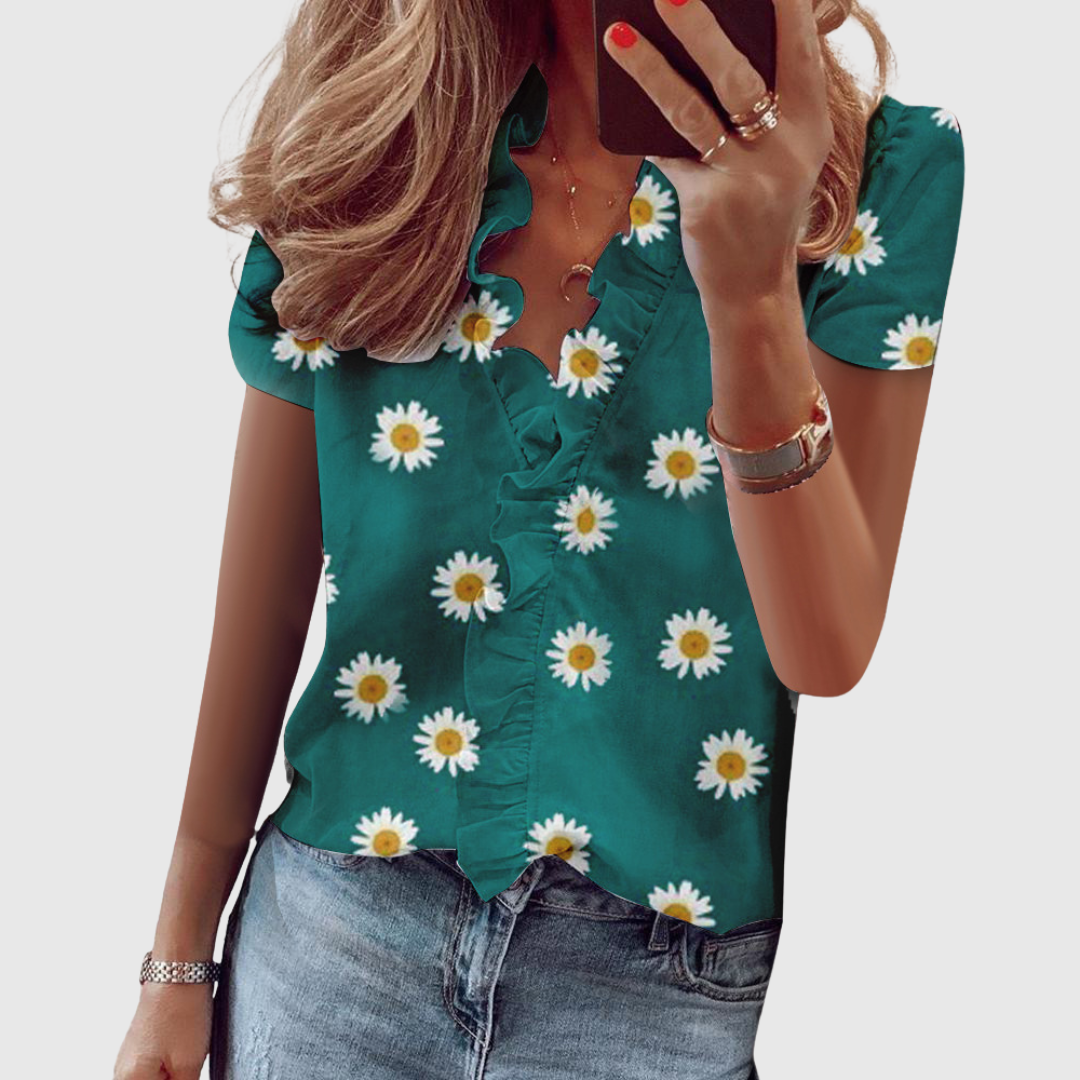 Isadora | Elegant Summer Blouse