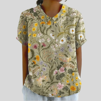 Elegant Floral Top