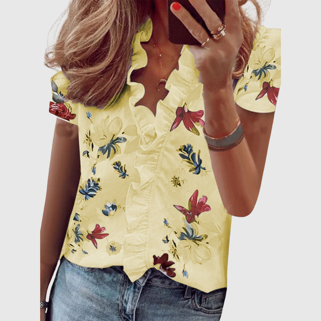 Isadora | Elegant Summer Blouse
