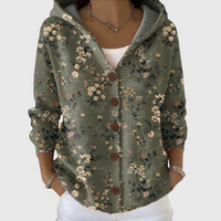 Comfortable Hooded Knit Cardigan