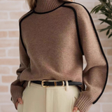 Donna | Elegant High Neck Sweater