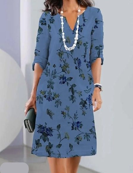 ELEANOR | FLORAL LAYERED DRESS