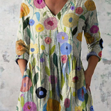 Marine | Elegant Long Blouse