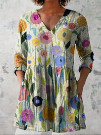 Marine | Elegant Long Blouse