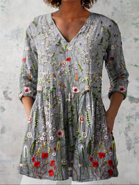 Sophie | Elegant Long Blouse