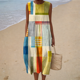 Ombre | Comfortable Sleeveless Summer Dress
