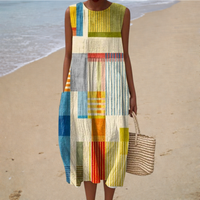 Ombre | Comfortable Sleeveless Summer Dress