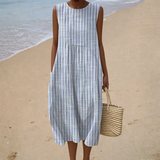 Zara | Comfortable Summer Dress Without Sleeves