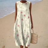 Sakura | Comfortable Sleeveless Summer Dress