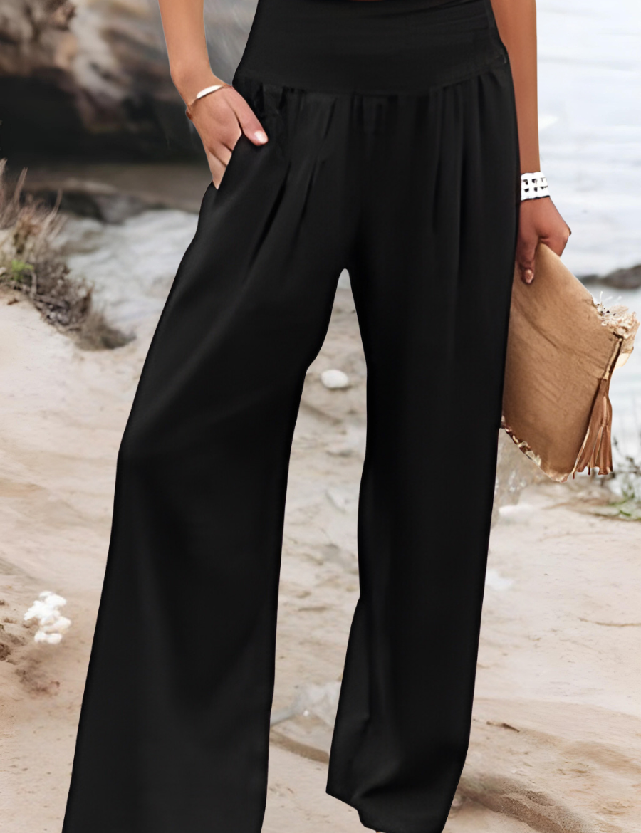 Aileen - Wide Beach Pants