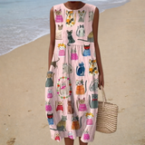 Alma | Comfortable Sleeveless Summer Dress