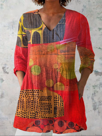 Manon | Elegant Long Blouse