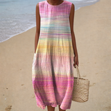 Alix | Comfortable Summer Dress Without Sleeves