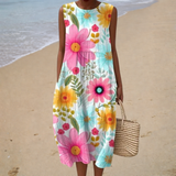 Lina | Comfortable Sleeveless Summer Dress