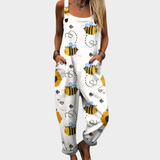 Sally | Comfortable Printed Overalls
