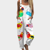 Brenda | Comfortable Printed Jumpsuit