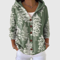 Comfortable Hooded Knit Cardigan