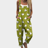 Élodie | Comfortable Printed Jumpsuit
