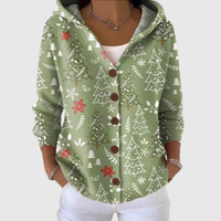 Comfortable Hooded Knit Cardigan
