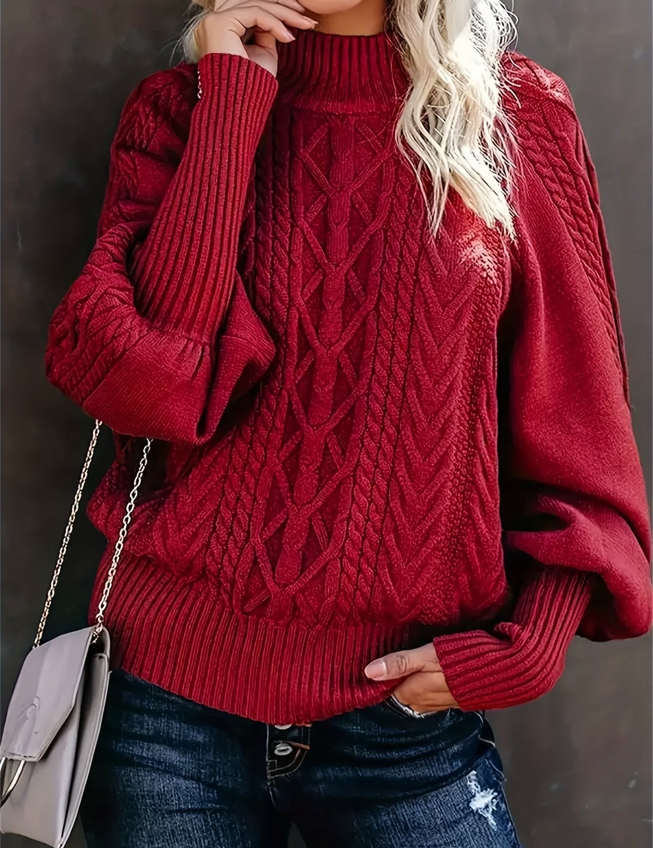 Lory | Pull Long Décontracté à Manches Longues